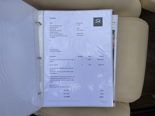 2018 JBA Falcon Tourer In vendita (immagine 122 di 129)