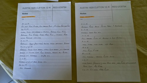 1929 Austin 12 Clifton Tourer For Sale (picture 79 of 90)