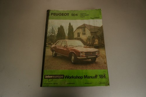 1971 Peugeot 504 Pininfarina Cabriolet à vendre (picture 153 of 174)