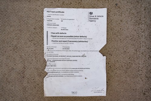 1975 Ferrari 308 GT4 Series 2 In vendita (immagine 236 di 248)