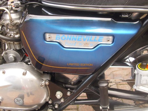 1981 Triumph Bonneville T140 Royal Wedding Limited Edition zum Verkauf (Bild 34 von 88)