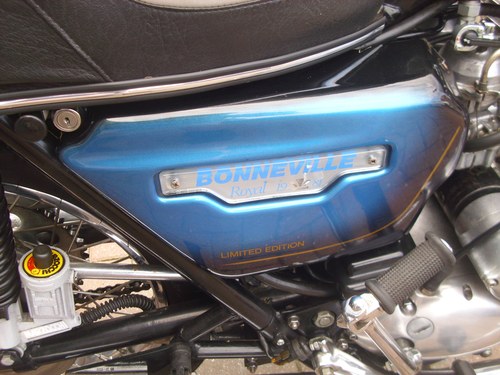 1981 Triumph Bonneville T140 Royal Wedding Limited Edition zum Verkauf (Bild 38 von 88)