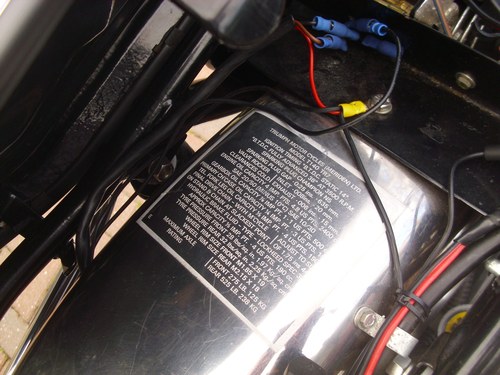 1981 Triumph Bonneville T140 Royal Wedding Limited Edition zum Verkauf (Bild 48 von 88)