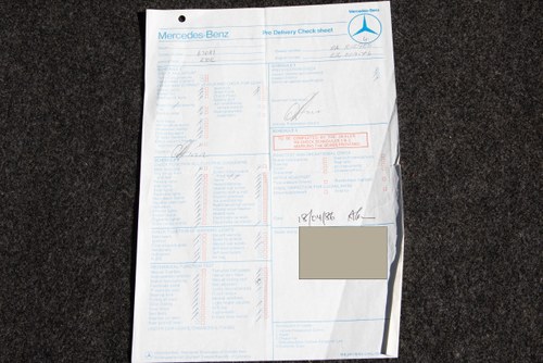 1986 Mercedes-Benz W124 230E à vendre (picture 222 of 224)