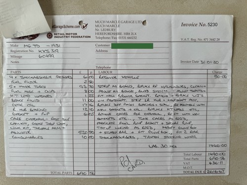 1951 MG TD Te koop (foto 169 van 175)