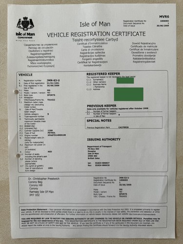 1951 MG TD Te koop (foto 174 van 175)