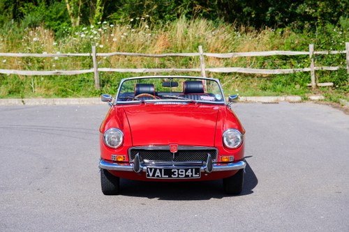 1973 MG MGB Roadster In vendita (immagine 5 di 180)