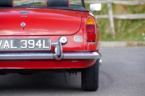 1973 MG MGB Roadster In vendita (immagine 100 di 180)