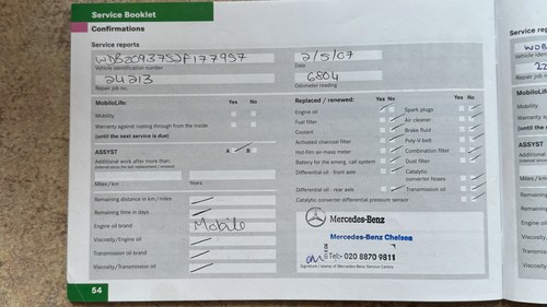 2005 Mercedes-Benz C209 CLK500 Elegance In vendita (immagine 122 di 128)