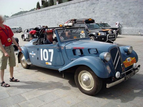 1950 Citroën Traction Avant Normale Roadster former Peking to Paris endurance rally car à vendre (picture 211 of 216)