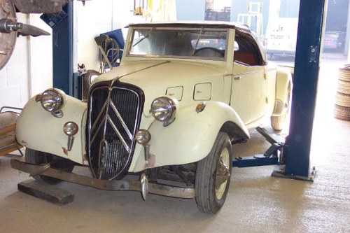 1950 Citroën Traction Avant Normale Roadster former Peking to Paris endurance rally car à vendre (picture 213 of 216)