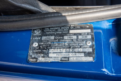 1974 Triumph TR6 For Sale (picture 113 of 146)