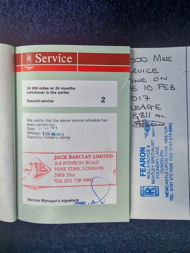 1991 Rolls-Royce Silver Spirit II à vendre (picture 269 of 278)