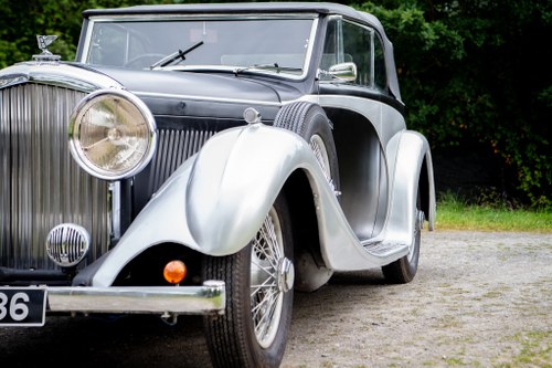 1935 Bentley 3 ½ Drophead Coupé by James Young zum Verkauf (Bild 66 von 99)