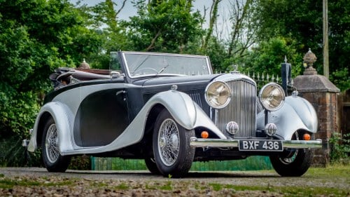 1935 Bentley 3 ½ Drophead Coupé by James Young zum Verkauf (Bild 2 von 99)