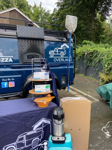 1997 Land Rover 110 Defender TDI ‘Pizza Overland’ In vendita (immagine 34 di 38)