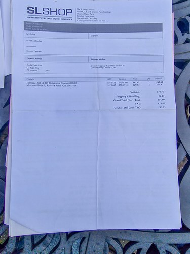 1972 Mercedes-Benz 450SL (R107) In vendita (immagine 211 di 221)