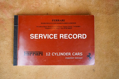 1995 Ferrari 456 V12 Manual For Sale (picture 174 of 186)