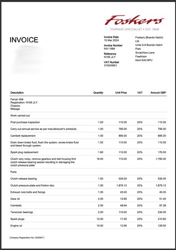 1995 Ferrari 456 V12 Manual For Sale (picture 183 of 186)