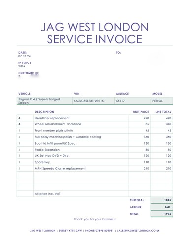 2007 Jaguar 4.2 V8 Sovereign Supercharged LWB X358 Te koop (foto 164 van 183)