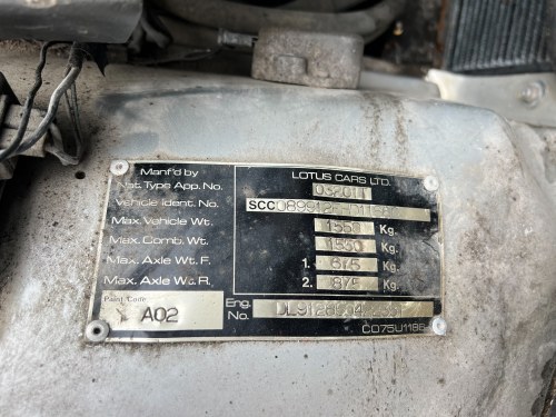 1985 Lotus Excel SA zum Verkauf (Bild 113 von 146)