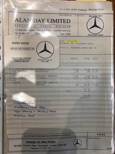 1982 Mercedes-Benz C123 280CE For Sale (picture 178 of 237)