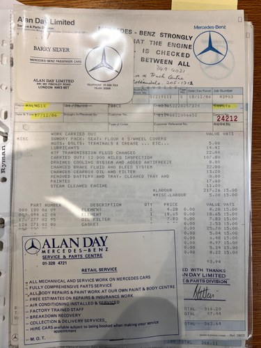 1982 Mercedes-Benz C123 280CE For Sale (picture 182 of 237)