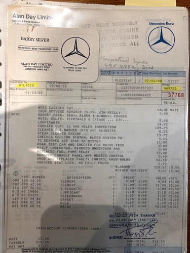 1982 Mercedes-Benz C123 280CE For Sale (picture 183 of 237)