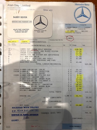 1982 Mercedes-Benz C123 280CE For Sale (picture 193 of 237)