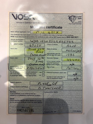 1982 Mercedes-Benz C123 280CE For Sale (picture 210 of 237)