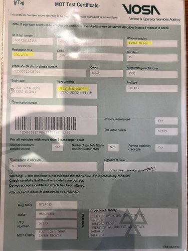 1982 Mercedes-Benz C123 280CE For Sale (picture 212 of 237)