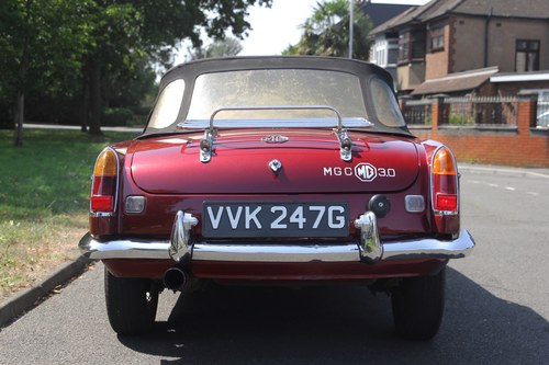 1969 MG C Roadster En venta (imagen 9 de 128)