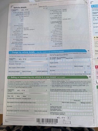 1964 Bentley S3 Standard Saloon En venta (imagen 84 de 85)