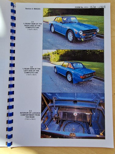 1974 Triumph TR6 Race/Rally FIA In vendita (immagine 260 di 266)