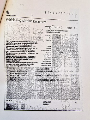 1974 Triumph TR6 Race/Rally FIA In vendita (immagine 216 di 266)