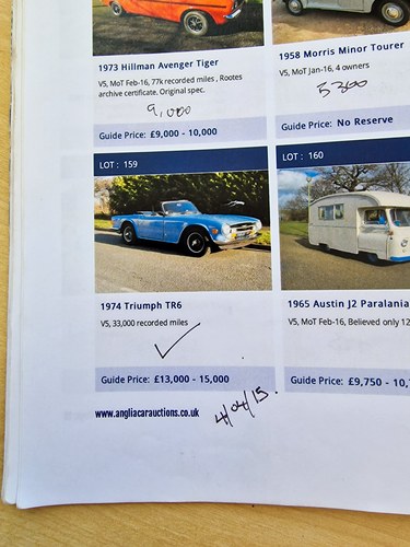 1974 Triumph TR6 Race/Rally FIA In vendita (immagine 258 di 266)