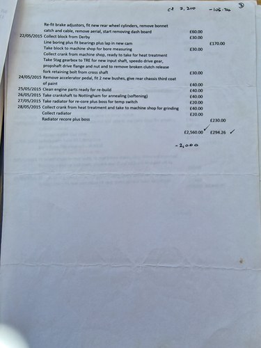 1974 Triumph TR6 Race/Rally FIA In vendita (immagine 232 di 266)