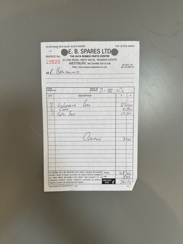 1970 Alfa Romeo 1750 Spider Veloce à vendre (picture 172 of 225)