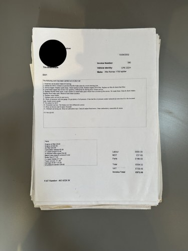 1970 Alfa Romeo 1750 Spider Veloce à vendre (picture 176 of 225)