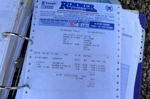 1976 Triumph Stag Mk2 Automatic En venta (imagen 241 de 252)