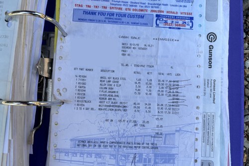 1976 Triumph Stag Mk2 Automatic En venta (imagen 246 de 252)