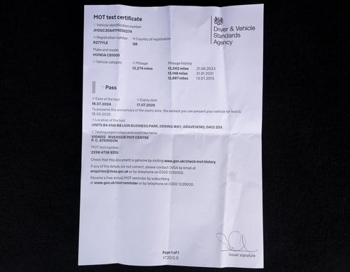 1998 Honda CB1000 Super Four For Sale (picture 89 of 98)