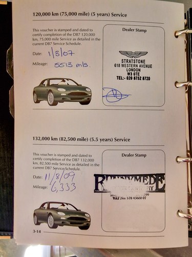 1996 Aston Martin DB7 I6 Driving Dynamics For Sale (picture 307 of 309)