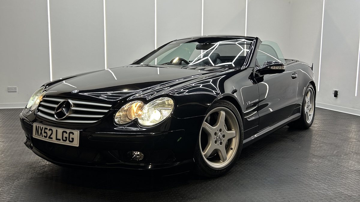 Designo Graphite R230 2002 Mercedes-Benz R230 SL55 AMG Designo In vendita all'asta