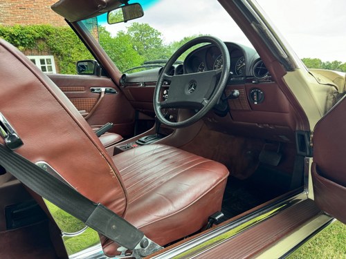 1984 Mercedes 500SL Auto (R107) zum Verkauf (Bild 19 von 55)