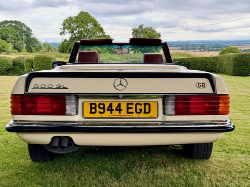 1984 Mercedes 500SL Auto (R107) zum Verkauf (Bild 9 von 55)