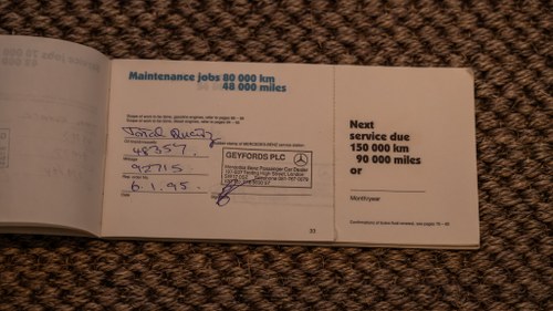 1988 Mercedes-Benz R107 300SL zum Verkauf (Bild 184 von 192)