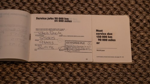 1988 Mercedes-Benz R107 300SL zum Verkauf (Bild 185 von 192)