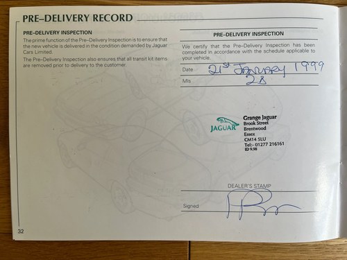 1998 Jaguar X308 XJ8 Sovereign LWB Te koop (foto 82 van 89)