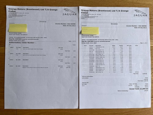 1998 Jaguar X308 XJ8 Sovereign LWB Te koop (foto 76 van 89)